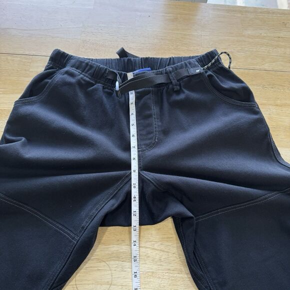 Without Walls UO Belted Hiking Pants Cotton Black Mens Medium Relaxed PRISTINE - Picture 7 of 13